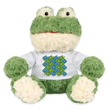 Tessellation des poissons-anges II - Grenouille Torge MiniFeet® - blanc - Devant