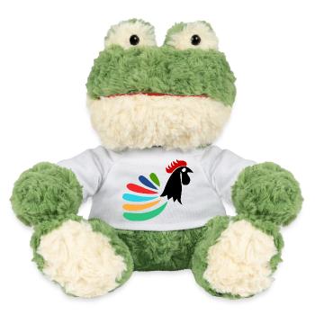 COQ. POULE. POUSSIN. ANIMAL. ANIMAUX. OISEAU - Grenouille Torge MiniFeet® - blanc - Devant