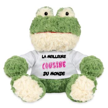 La meilleure cousine du monde - Grenouille Torge MiniFeet® - blanc - Devant