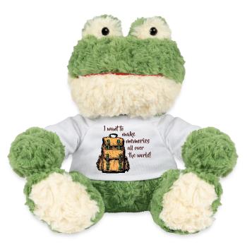 Ich möchte Erinnerungen schaffen - MiniFeet® Frosch Torge - Weiß - Vorne