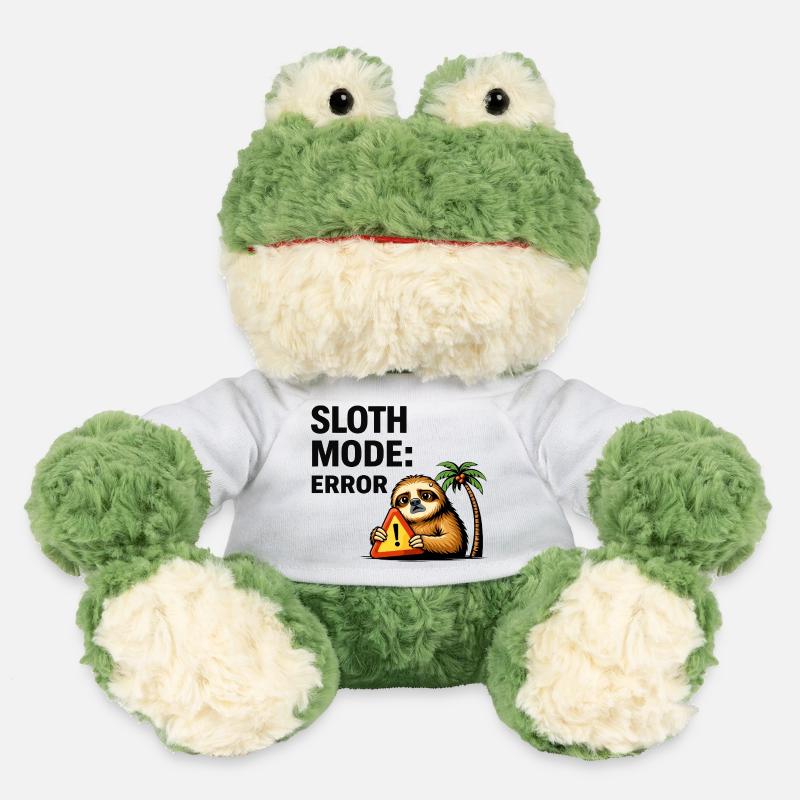 Sloth Mode Error - MiniFeet® Frog Torge - white