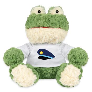 Police hat - MiniFeet® Frog Torge - white - Front