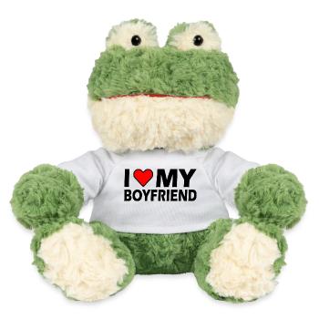 I love my boyfriend - Grenouille Torge MiniFeet® - blanc - Devant