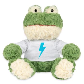Eclair bleu - Grenouille Torge MiniFeet® - blanc - Devant