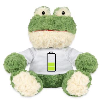 low battery - MiniFeet® Frog Torge - white - Front