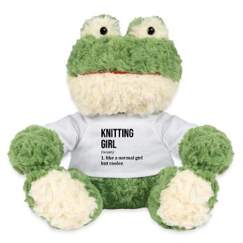 Stricken - MiniFeet® Frosch Torge - Weiß - Vorne