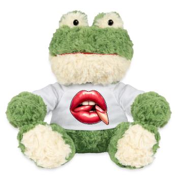 Attraktive rosa Lippe - MiniFeet® Frosch Torge - Weiß - Vorne