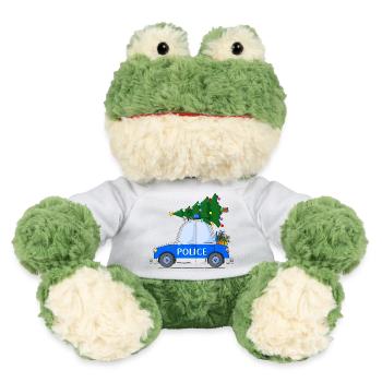 Polizeiauto Police Weihnachten - MiniFeet® Frosch Torge - Weiß - Vorne