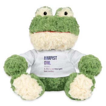Harfe - MiniFeet® Frosch Torge - Weiß - Vorne