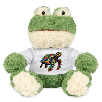 Tortue marine - Grenouille Torge MiniFeet® - blanc - Devant