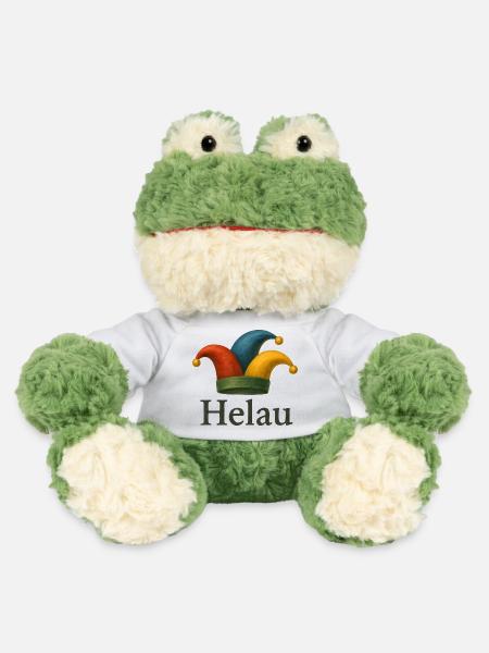 Helau Karneval Jester Hut - MiniFeet® Frosch Torge - Weiß