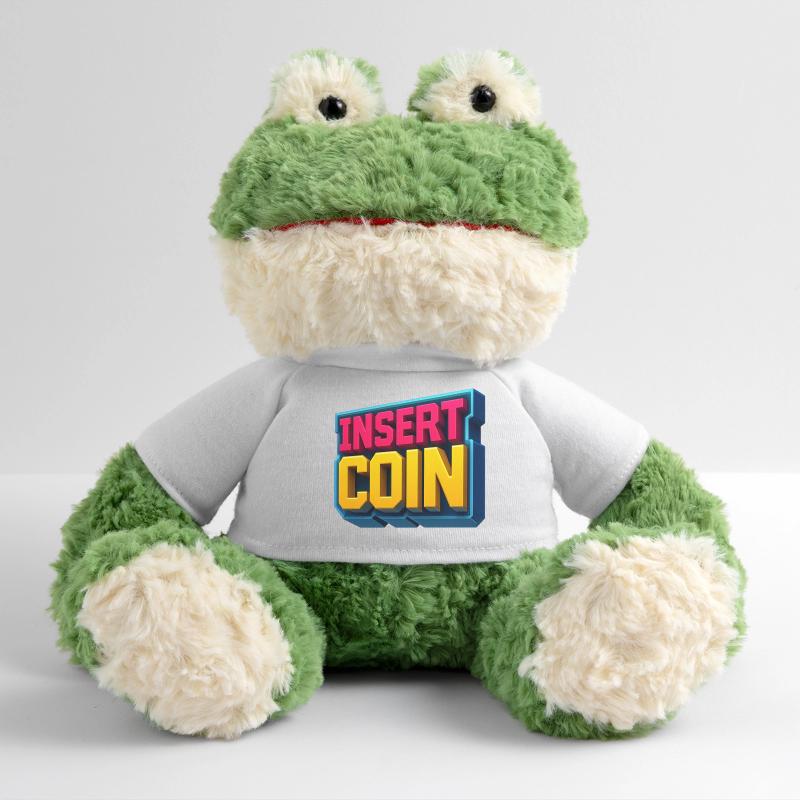 Conception de jeu rétro néon Grenouille Torge MiniFeet®