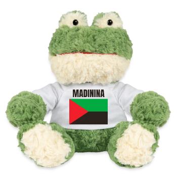T-shirt Madinina drapeau Martinique - Grenouille Torge MiniFeet® - blanc - Devant