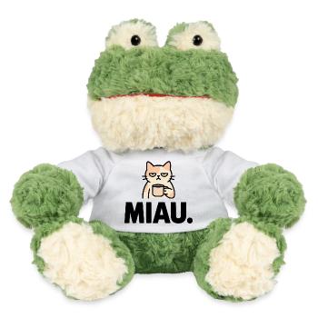 Meow morning grouches - MiniFeet® Frog Torge - white - Front