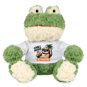 Vibrades activées par le paresseux tropical - Grenouille Torge MiniFeet® - blanc - Devant