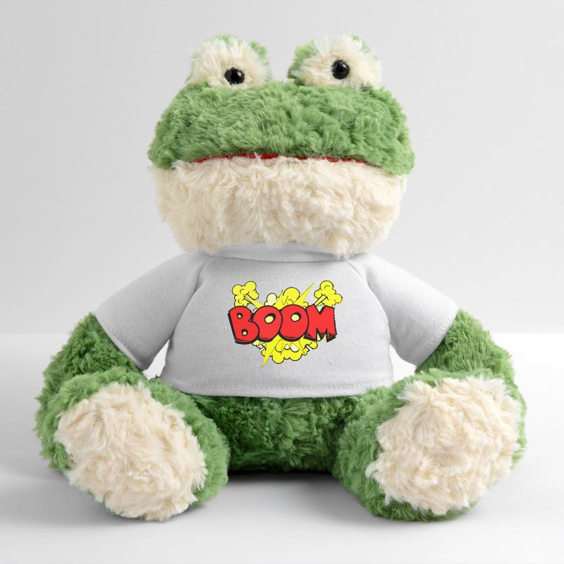 Dynamic Bomb Explosion Illustration MiniFeet® Frog Torge