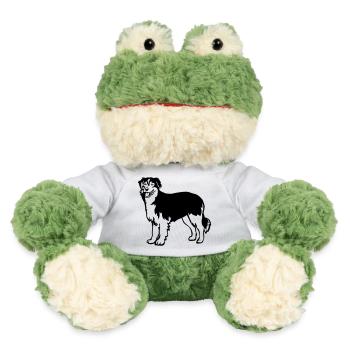 Australian Shepherd - MiniFeet® Frosch Torge - Weiß - Vorne