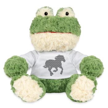 CHEVAL. POULAIN. JUMENT. ANIMAL. ANIMAUX. NATURE. - Grenouille Torge MiniFeet® - blanc - Devant