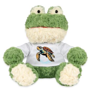 Tortue marine - Grenouille Torge MiniFeet® - blanc - Devant