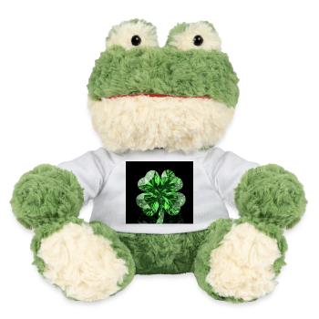 Clover green - MiniFeet® Frog Torge - white - Front