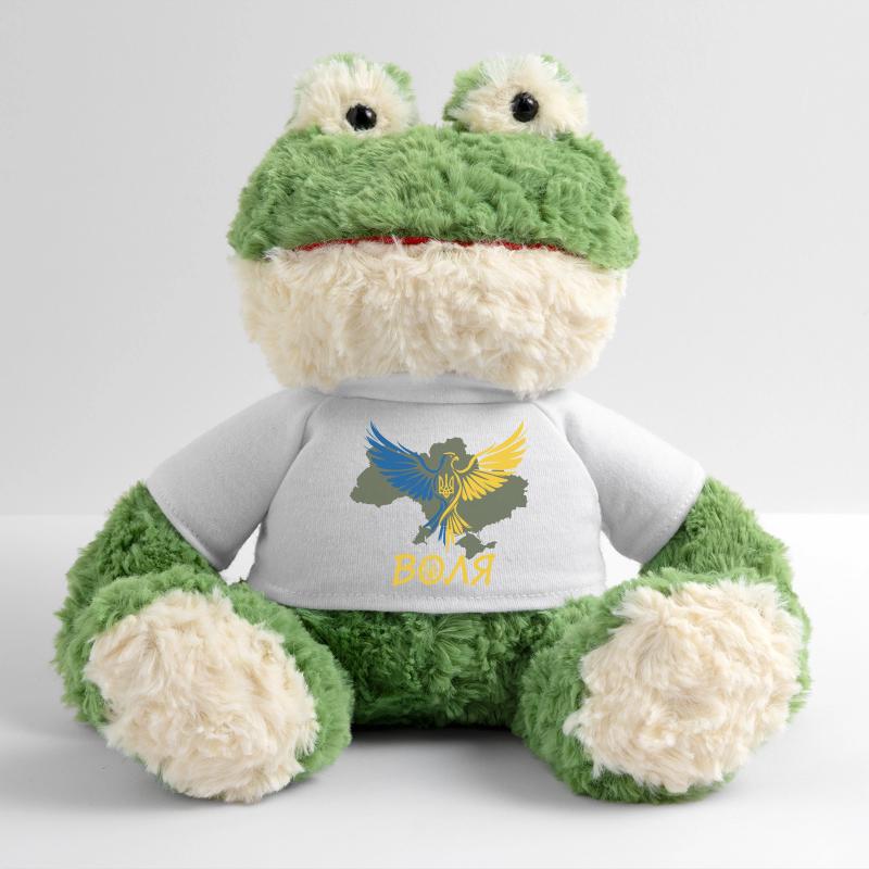 Volya Eagle on Ukraine Map MiniFeet® Frog Torge