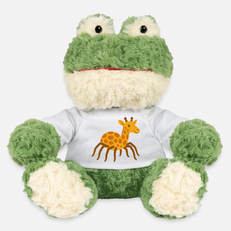 Cute Spider Giraffe - MiniFeet® Frog Torge - white