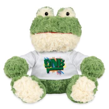 DNB-Graffiti-Ausbruch - MiniFeet® Frosch Torge - Weiß - Vorne