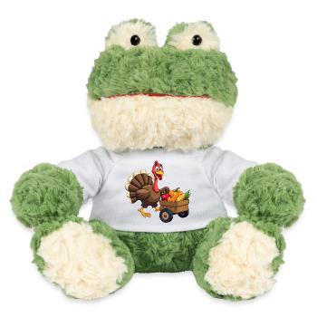 Thanksgiving Drôle Dinde de Thanksgiving - Grenouille Torge MiniFeet® - blanc - Devant