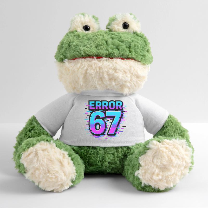 Error 67 Six Seven Glitch Cyber Meme Geschenkidee MiniFeet® Frosch Torge