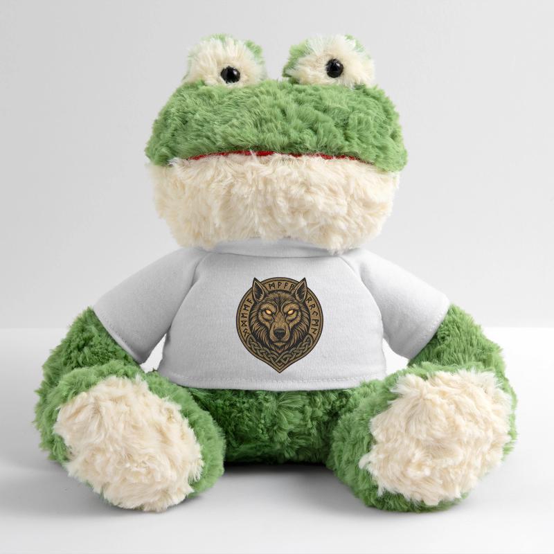 Wolf Medallion Runic Crest MiniFeet® Frog Torge