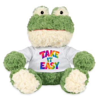 TAKE IT EASY – Relaxed into summer mode - MiniFeet® Frog Torge - white - Front