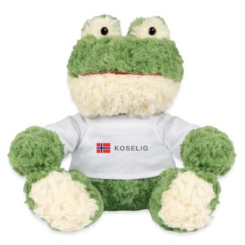 Gemütliches Norwegen - MiniFeet® Frosch Torge - Weiß - Vorne