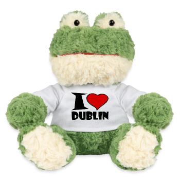 Dublin - I love Dublin - MiniFeet® Frog Torge - white - Front