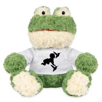 Baby Birds Vögel Kind Geburt Eltern Geschenk - MiniFeet® Frosch Torge - Weiß - Vorne