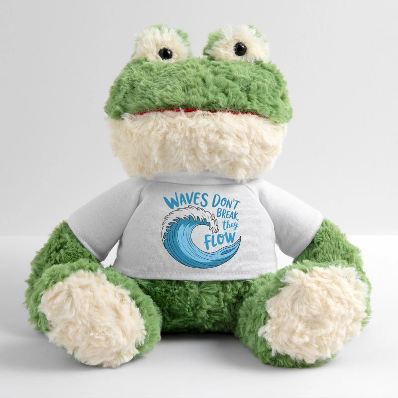 Flowing Wave Design MiniFeet® Frog Torge