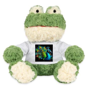 Pfau - MiniFeet® Frosch Torge - Weiß - Vorne