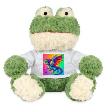 dragon - MiniFeet® Frog Torge - white - Front