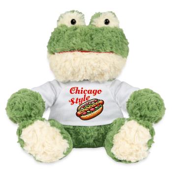 Chicago Style Hot Dog - MiniFeet® Frog Torge - white - Front