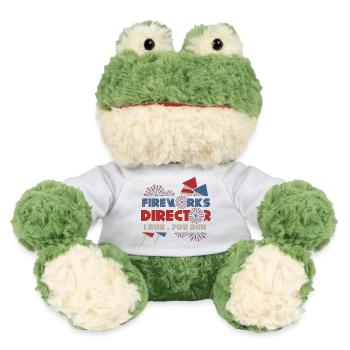 Firework Director – I Run, You Run - MiniFeet® Frog Torge - white - Front
