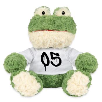 Nombre 05 Style Graffiti Urbain - Grenouille Torge MiniFeet® - blanc - Devant