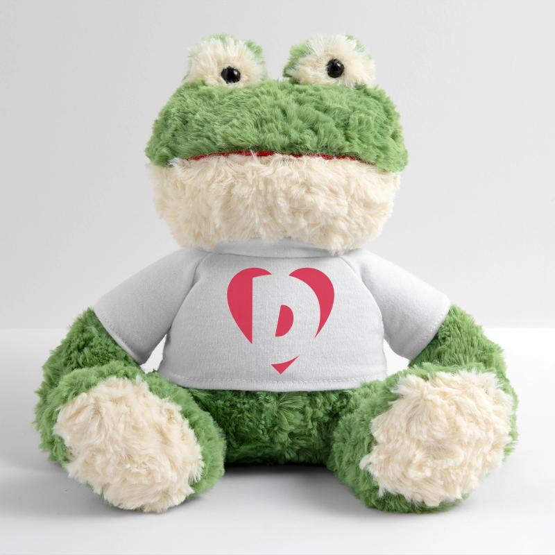 I love D - Herz D - Buchstabe D MiniFeet® Frosch Torge