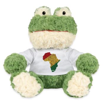 Afrika Fingerprint Muster Palette - MiniFeet® Frosch Torge - Weiß - Vorne