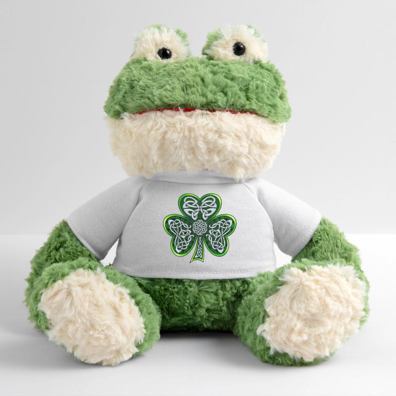 Celtic Shamrock MiniFeet® Frog Torge