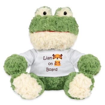 Liam on board - MiniFeet® Frosch Torge - Weiß - Vorne
