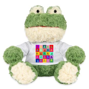 Modern Art Bike MTB Fahrrad - MiniFeet® Frog Torge - white - Front