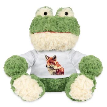 Fuchs - Geometrisches Tier Print - MiniFeet® Frosch Torge - Weiß - Vorne