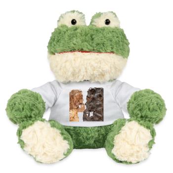 Profil der perplexen Frau - MiniFeet® Frosch Torge - Weiß - Vorne