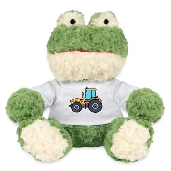 Trecker Fahrzeug Nutzfahrzeug Traktor Landluft - MiniFeet® Frosch Torge - Weiß - Vorne