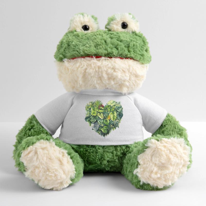 Forêt tropicale de Leaf Heart Grenouille Torge MiniFeet®