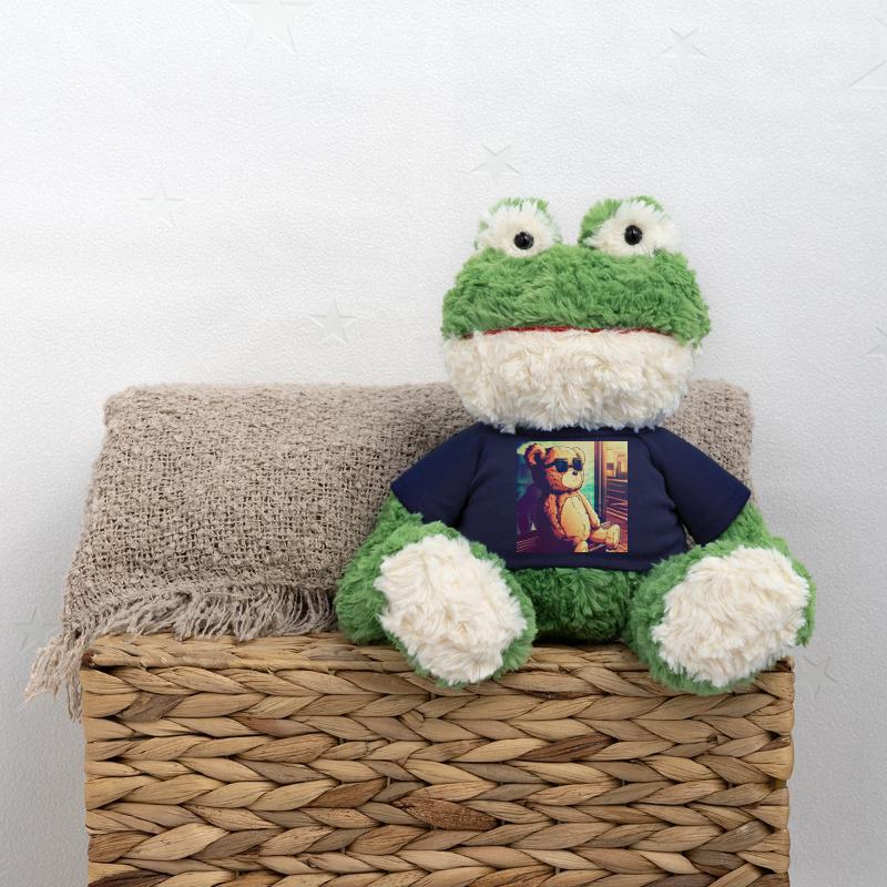 Teddy on Bus MiniFeet® Frosch Torge